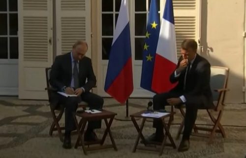 Putin Makron