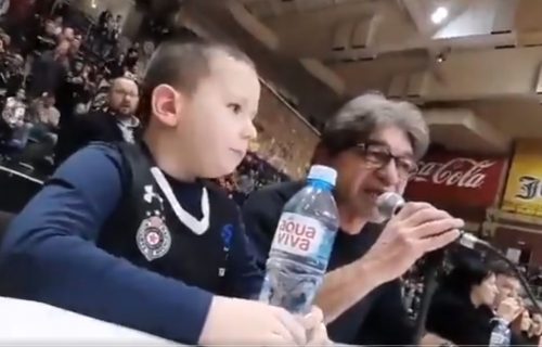 Veliko srce mališana iz Valjeva: Igrači Partizana imali najave sezone (VIDEO)