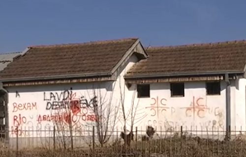 Albanci ponovo provociraju, na srpskoj školi osvanuo grafit (FOTO)