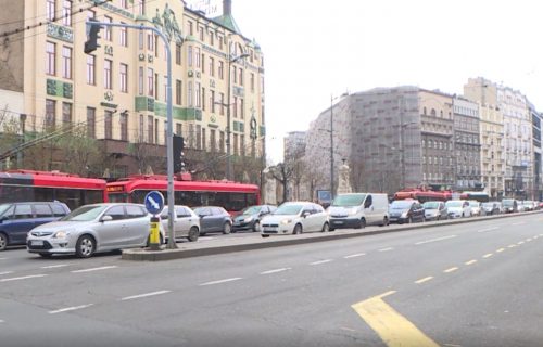 Gužva u centru Beograda