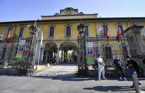 Mrtvačnica groblja u Bergamu konačno prazna (FOTO)