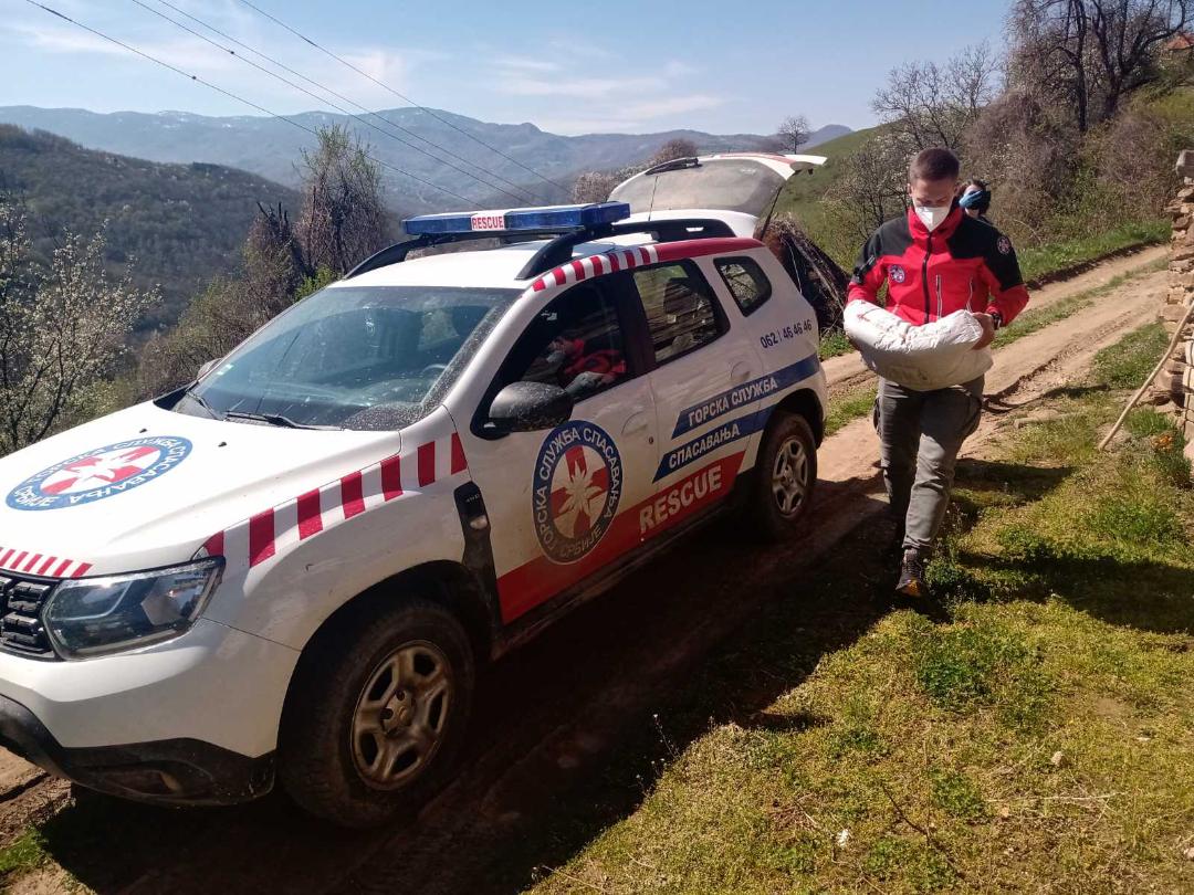 dodela paketa Gorska služba