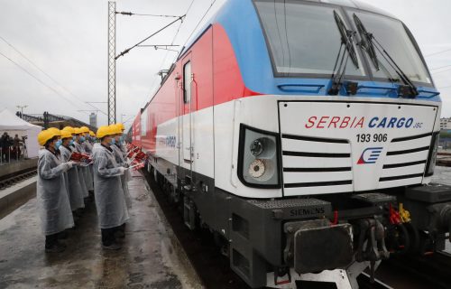 U Srbiju stigao voz iz Kine, dopremljena vredna medicinska oprema