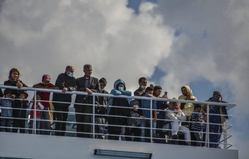 Grčka migranti prebacivanje