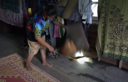 GROZOTA! Invazija hiljada insekata na kuću, porodica bežala i spavala u dvorištu (VIDEO)