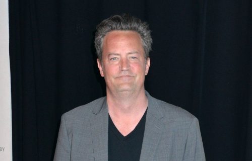 Celebrities attend the premiere of 'The Circle' held at the Borough of Manhattan Community College during the 2017 Tribeca Film Festival in New York City, New York, USA. Pictured: Matthew Perry, Image: 330394952, License: Rights-managed, Restrictions: -ALLCOUNTRY, Model Release: no, Credit line: