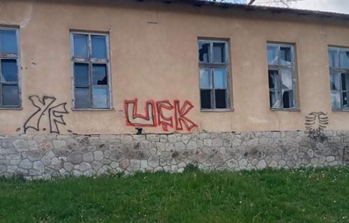 Nastavak provokacija: U Gojbulji ponovo ispisani grafiti OVK