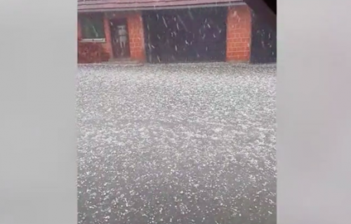 Nevreme pogodilo Hrvatsku: Upaljen narandžasti meteoalarm, padao grad veličine oraha  (VIDEO)