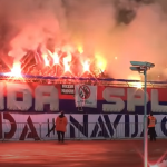 Torcida zapalila obeležja Crvene zvezde na tribini i poslala poruku (FOTO+VIDEO)