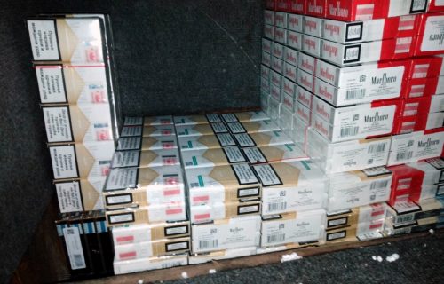 Policija zaplenila cigarete vredne 8,4 miliona dinara