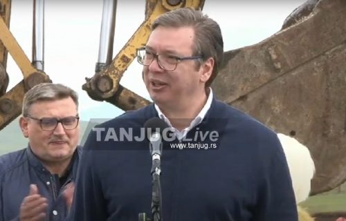 Vučić obišao radove na putu Novi Pazar - Tutin: "Doći će kompanije i investitori, biće posla"