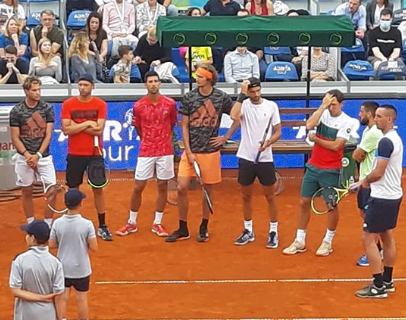 NAJORIGINALNIJI žreb ikada! Novak u grupi protiv Zvereva i dva DOBRA prijatelja! (FOTO)