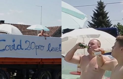 Ivanu (31) žena tražila da kupi bazen, on smislio GENIJALNU ideju: Korona žurka kroz selo (FOTOGRAFIJE)