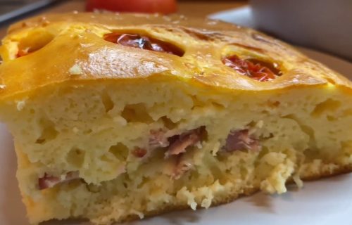 Miris koji govori: Dobro jutro: Gurmanski omlet iz rerne sa suvim mesom (RECEPT+VIDEO)