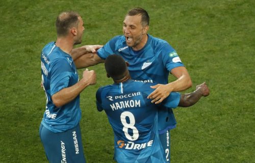 ODBRANILI titulu: Ivanović sa Zenitom podiže trofej šampiona Rusije (VIDEO)