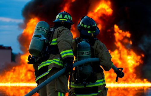 Stravičan POŽAR u Borči: Zapalila se kuća, NASTRADAO muškarac