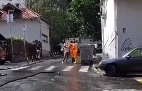 Nasilnik NAPAO radnika Gradske čistoće na Čukarici: POLOMIO mu ruku zbog lišća