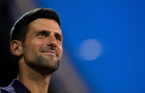 Povratak na teren: Novak odradio PRVI trening na Artur Ešu (VIDEO)