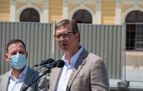 Vučić obišao mesto gde će biti Stefan Nemanja: Ovo će biti najveći trg u Srbiji (FOTO+VIDEO)