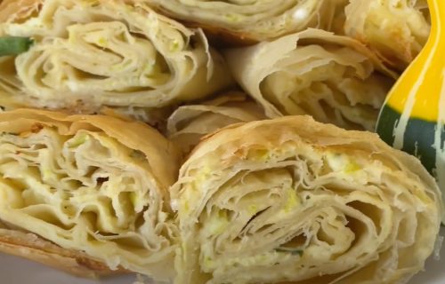 Probajte nešto novo: Sočna pita sa tikvicama i sirom (RECEPT+VIDEO)