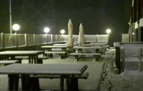 Obilan sneg USRED LETA iznenadio Italijane (VIDEO)