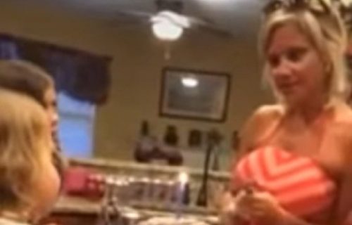 Videla da je muž porukom čestitao rođendan drugoj ženi, pa mu se pred ćerkama BRUTALNO osvetila (VIDEO)
