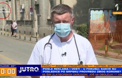 Dr Stevanović se HITNO obratio Srbiji! Pažljivo pročitajte šta je rekao o TEŠKIM slikama korone u zemlji