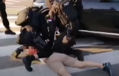 MUNJEVITA akcija srpske policije: Pogledajte hapšenje osumnjičenog za ubistvo u Kaluđerici (VIDEO)