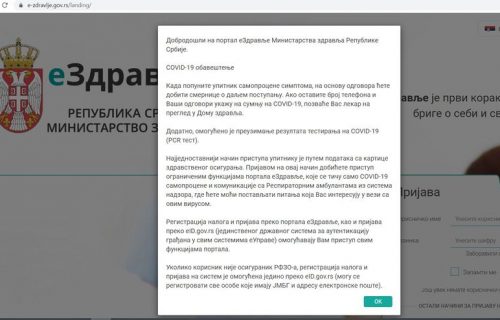 Ovako izgleda test samoprocene na KORONAVIRUS! Svi građani nakon ulaska u Srbiju MORAJU da ga popune