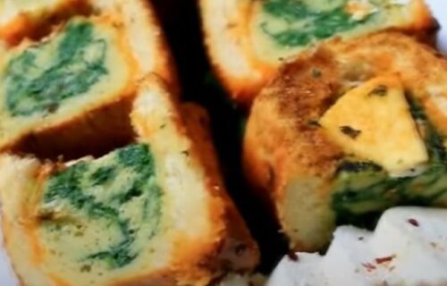 Svaki put će vas oboriti s nogu! Stari hleb punjen spanaćem, jajima i sirom (RECEPT+VIDEO)