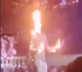 Stravična scena: Čovek se zapalio u noćnom klubu u centru Beograda (VIDEO)