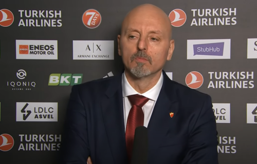 Saša Obradović kratak posle poraza od Cedevita Olimpije: "Nismo se adaptirali na sudijski kriterijum"