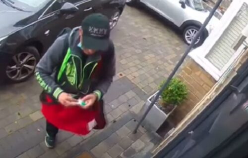 Bruko jedna! Dostavljač PLJUNUO u DOBROTVORNU pošiljku pre nego što ju je uručio (VIDEO)