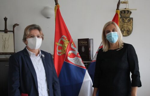 Popović na sastanku sa Dolovac: Borba protiv korpucije i organizovanog kriminala biće PRIORITET!