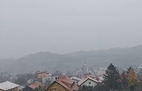 Zabeleo se Zagreb: SNEG pao u mnogim delovima Hrvatske (VIDEO)