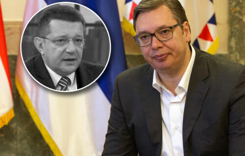 "Učinio si sve za svoju Srbiju": Vučić se tužnom porukom oprostio od Predraga Marića