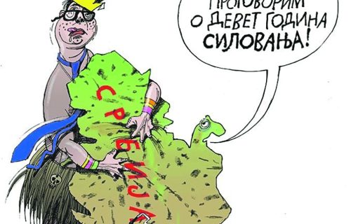 "Dušan Petričić da se IZVINI Mileni Radulović": Reakcija na OGAVNU karikaturu koja je užasnula zemlju