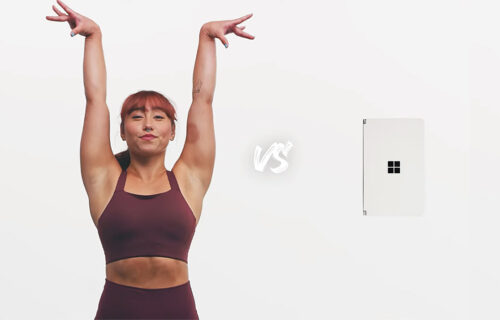 Surface Duo vs Kejtlin Ohaši: Ko izvodi bolju piruetu? (VIDEO)