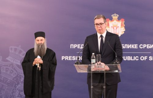 Vučić u PONOĆ sa Porfirijem: Predsednik će od patrijarha tražiti BLAGOSLOV da brani srpski narod na KiM