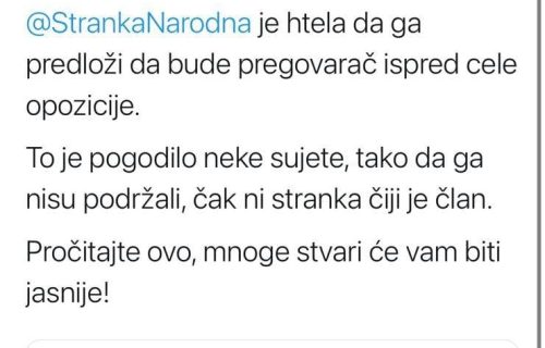 Jeremić poručio Đilasu: Oterao si Pajtića jer je tvoju sujetu pogodilo to što sam ga ja podržao