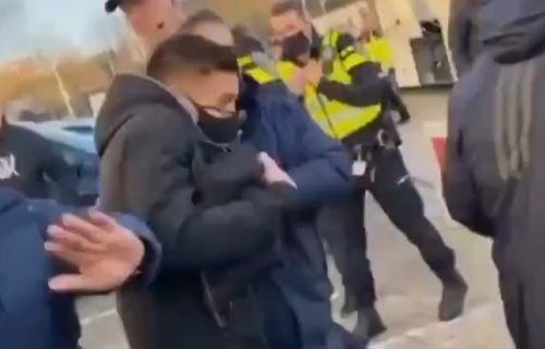 Huligani napali Dušana Tadića: Srbin pogođen u glavu, ogroman incident u Ajndhovenu! (VIDEO)