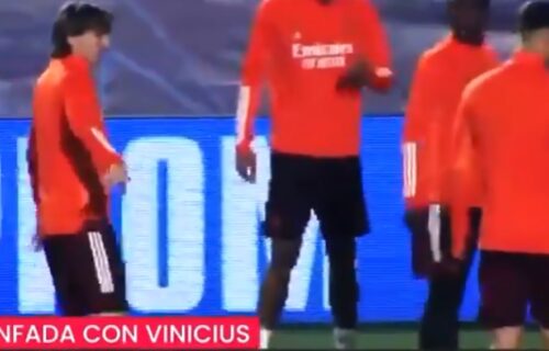Frka u Madridu: Modrić pobesneo na saigrača, dva puta odbio da se rukuje sa Brazilcem! (VIDEO)