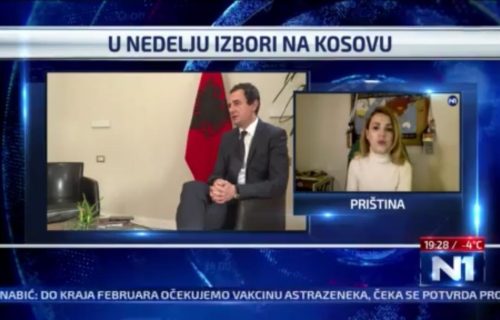 Đilasova televizija u kampanji za Kurtija koji promoviše Veliku Albaniju