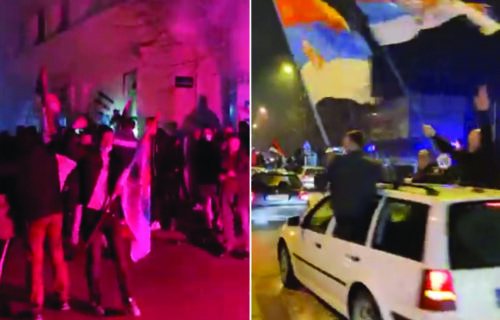 Nikšić prekrile srpske TROBOJKE! Slavi se pad Đukanovića kao nikad! (VIDEO)
