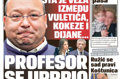Objektiv otkriva VEZU Vuletića, Kokeze i Dijane Hrkalović: "Ovo pokazuje da im savest nikako nije ČISTA"