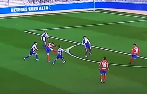 Bomba crnogorskog Srbina: Uroš Đurđević prelepim golom doneo remi Hihonu! (VIDEO)