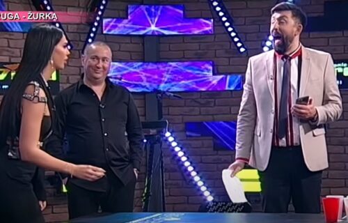 Amidžić uvredio Kaću Grujić zbog Gobelje: Pevačica pobesnela, pa ga uživo na TV gađala u glavu! (VIDEO)