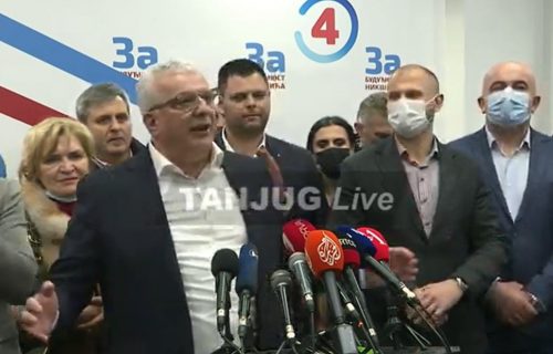 Milo je PAO! Demokratski front je proglasio POBEDU