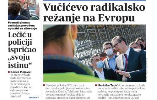 SRAMNO! Đilasovi mediji žele NEZAVISNO KOSOVO: Napali predsednika Srbije jer čuva suverenitet naše države