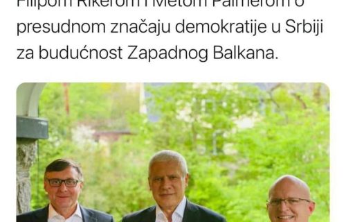 Tadić otišao u Vašington da se NUDI: Sve što neće Vučić, ispunićemo mi! (FOTO)